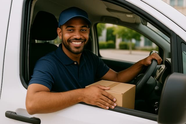 Livreur véhicule léger à Mayotte